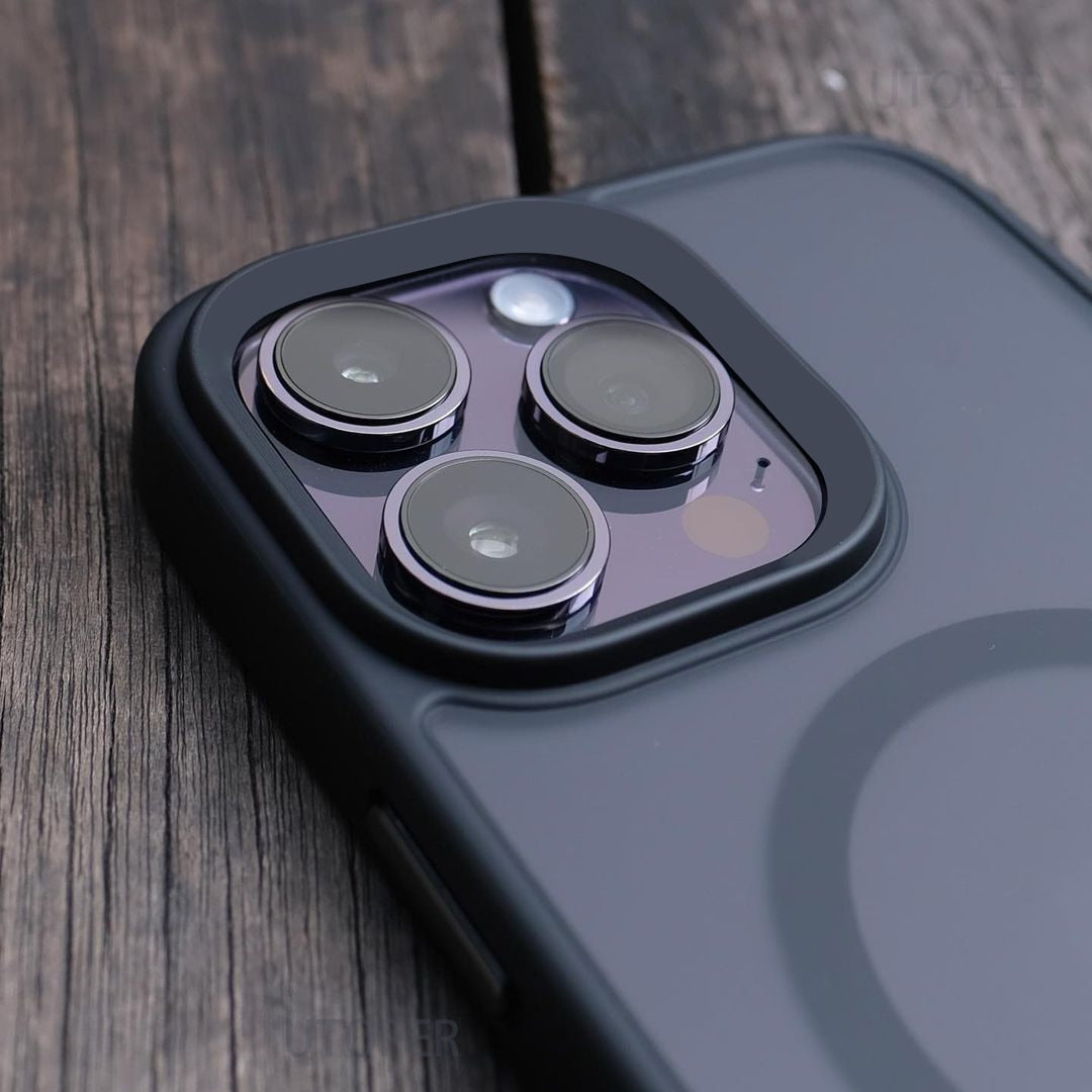 Matte Translucent Magnetic Case For iPhone
