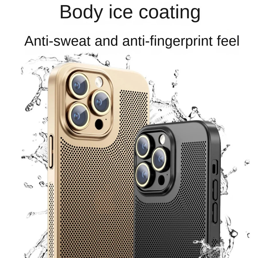 Heat Dissipation Plating Case for iPhone