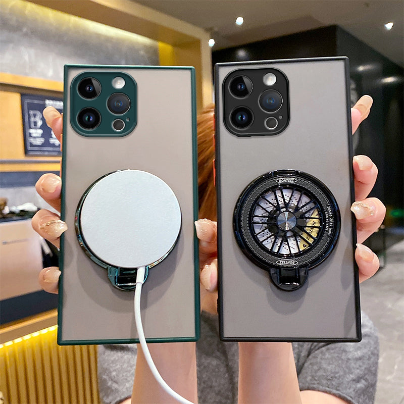 Bracket Matte Hard Case for iPhone