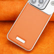Paladin Case – Genuine Leather & Metallic Frame