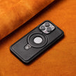 Holder Stand Leather Case for iPhone