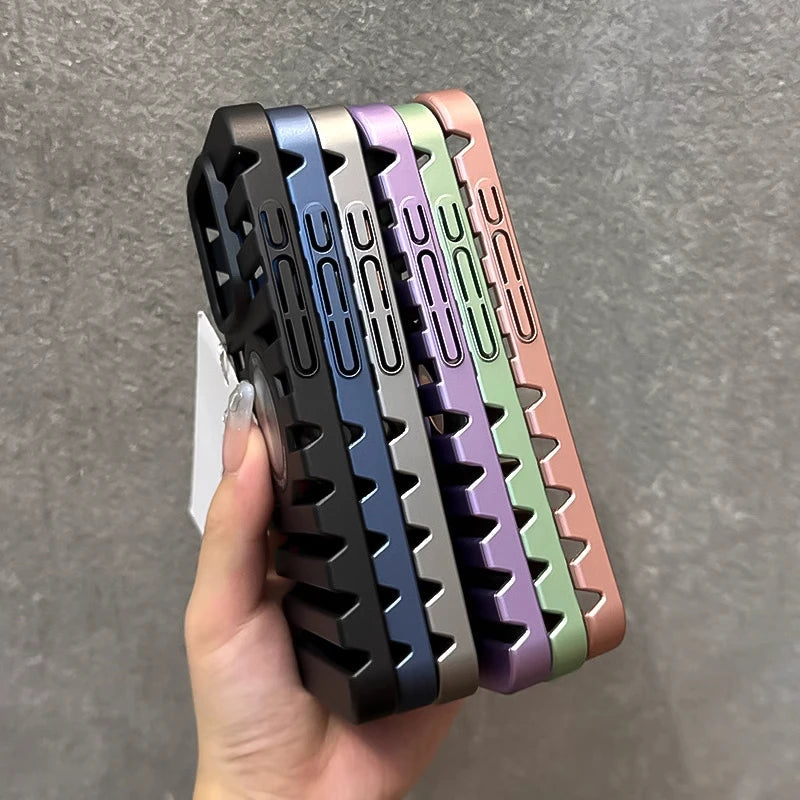 Logo Hole Heat Dissipation Case for iPhone