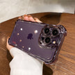 Coque transparente électrolytique pour iPhone