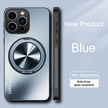 Ring Holder Hard Matte Case for iPhone