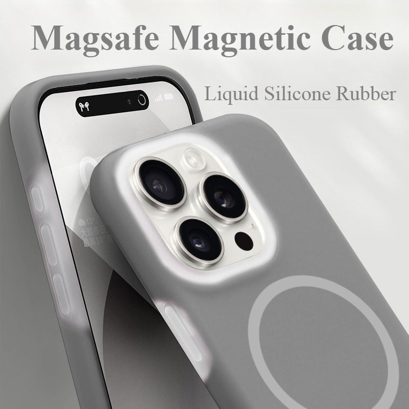 Shockproof Liquid Silicone Case For iPhone