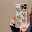 Silver Love Plating TPU Case for iPhone
