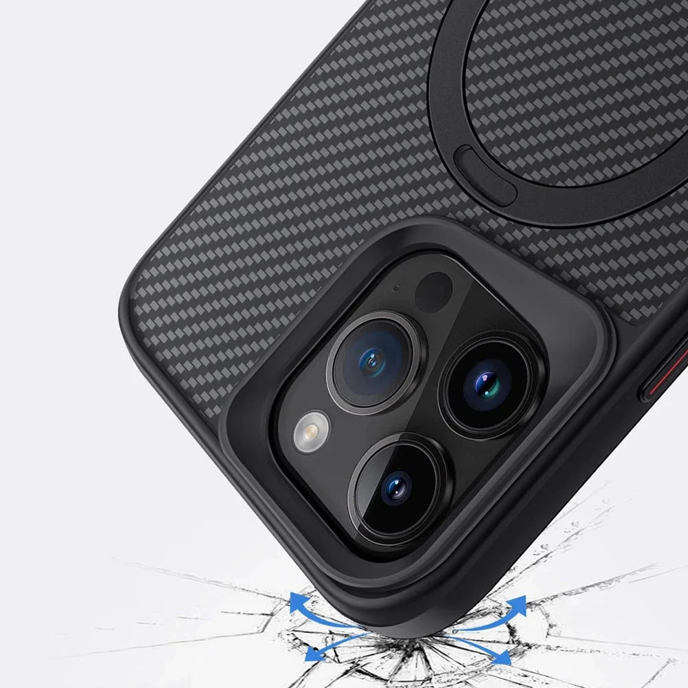 Magnetic Case with Kickstand for iPhone