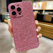 Lens Protection Glitter Rhinestone Case For iPhone