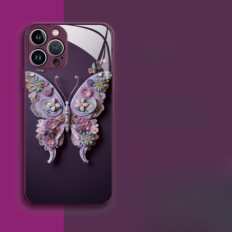 Painted Butterfly Hard Case for iPhone