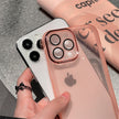 Lens Protective Clear Silicone Case For iPhone