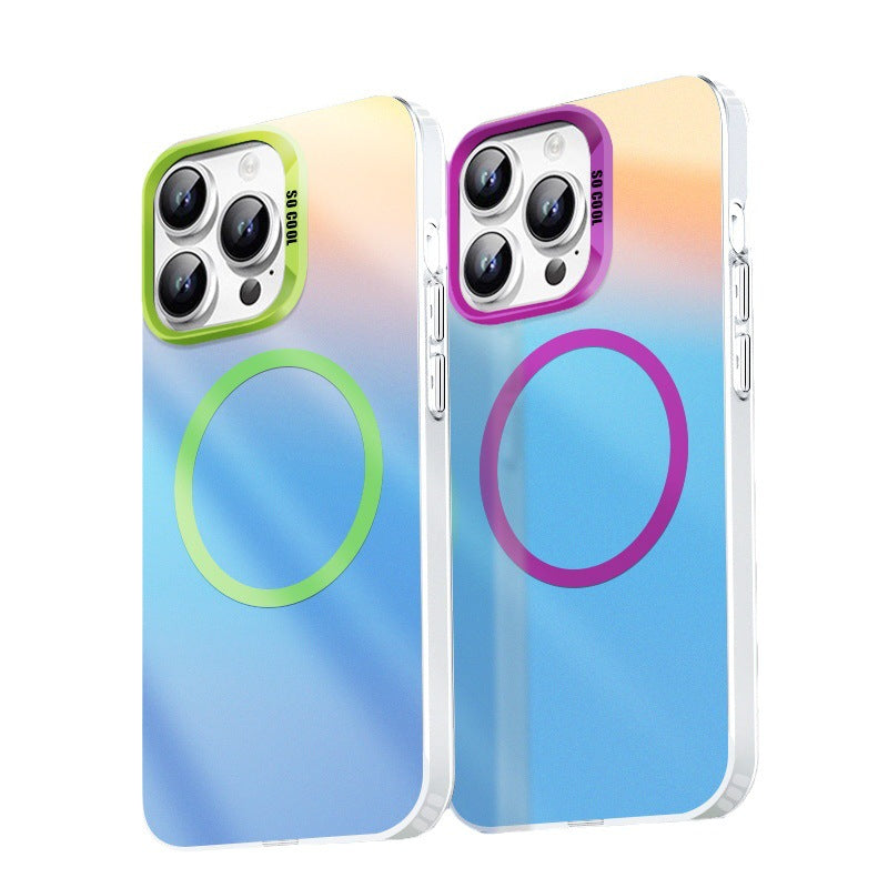 Transparent Laser Shockproof Case for iPhone