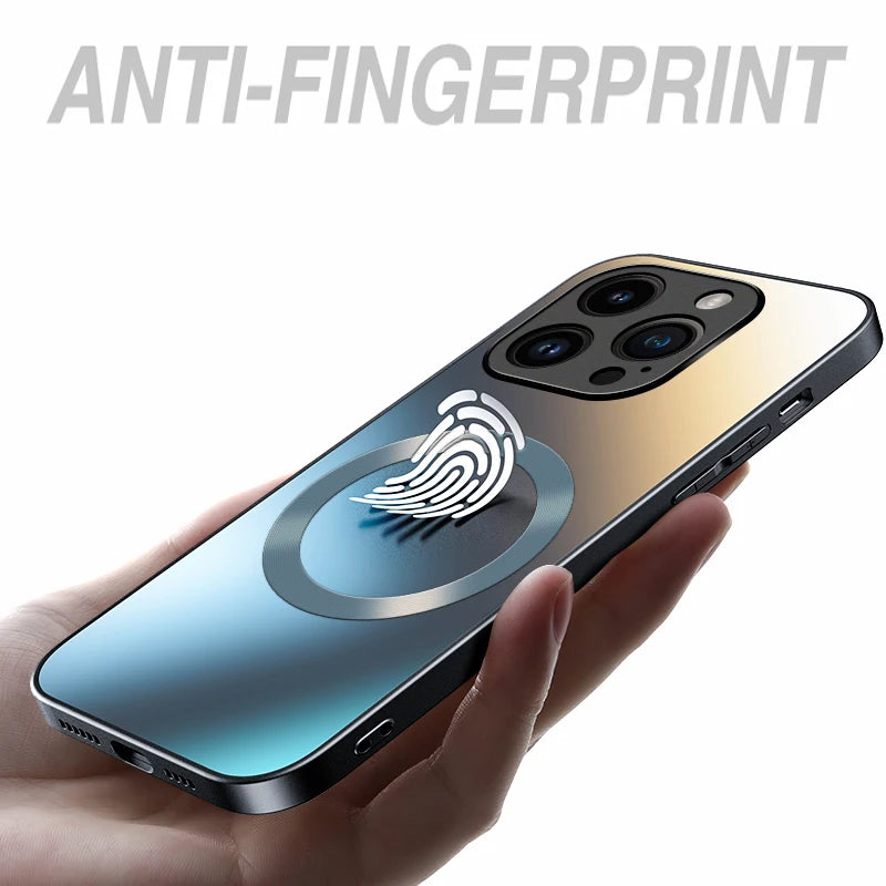 Coque de protection mate et givrée pour iPhone 
