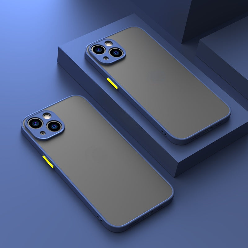 Shockproof Matte Hard Case For iPhone