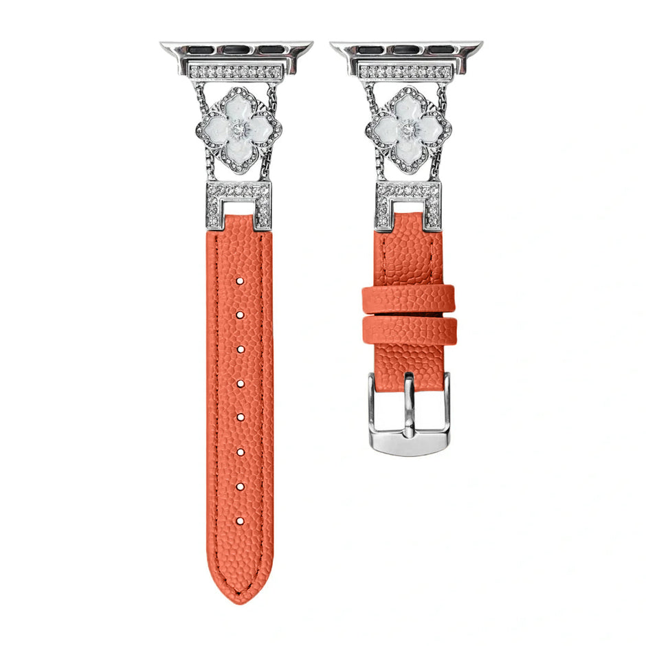 Glitter Leather Strap