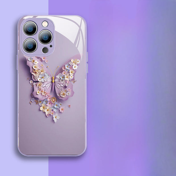 Painted Butterfly Hard Case for iPhone