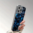 Blue Light Flow Hard Case for iPhone