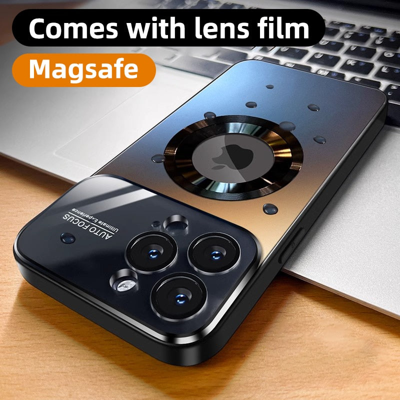 Lens Protection Hard Case For iPhone