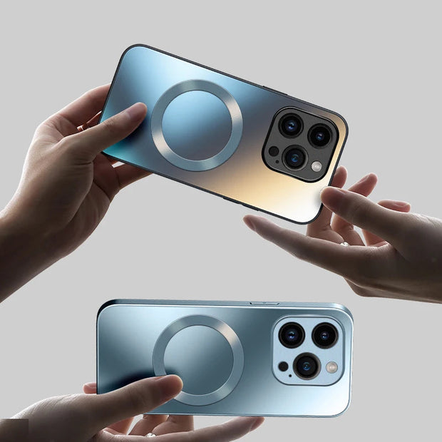 Coque de protection mate et givrée pour iPhone 