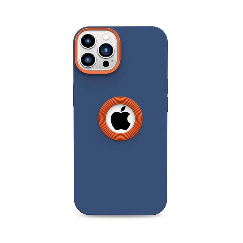 Coque en silicone givrée de couleur unie pour iPhone 
