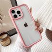 Candy Color Transparent Case For iPhone