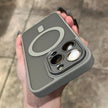 Étui de protection d'objectif mat translucide pour iPhone 