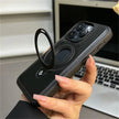 Holder Stand Leather Case for iPhone