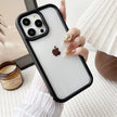 Candy Color Transparent Case For iPhone