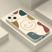 Smiley Pattern Soft Case for iPhone