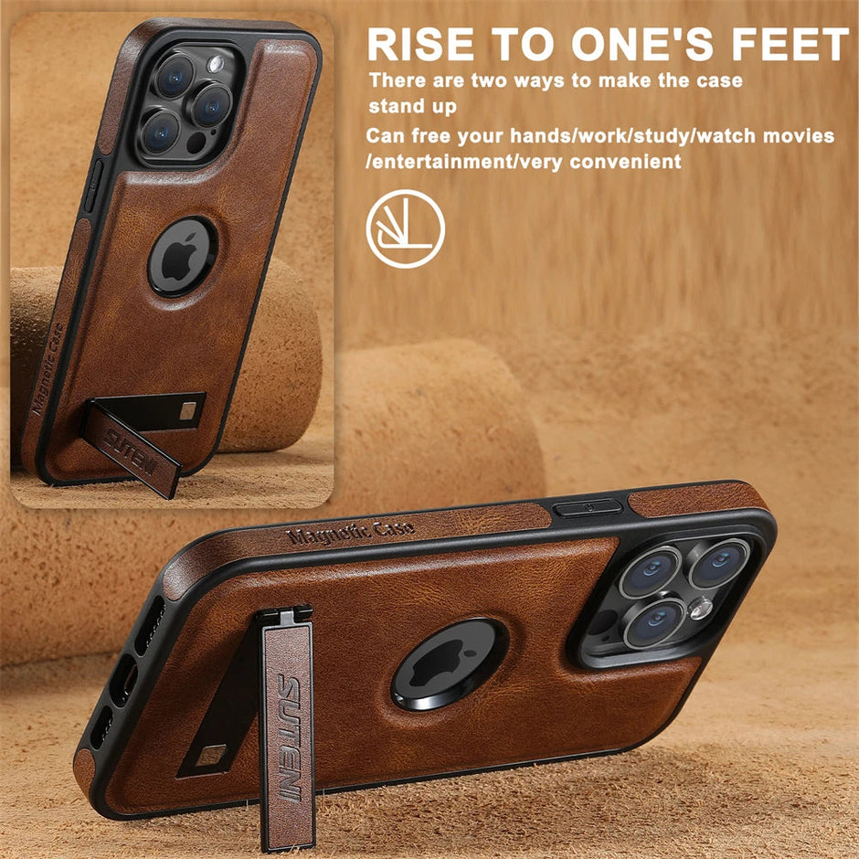 Classical Leather Case For iPhone