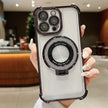 Coque transparente antichoc plaquée pour iPhone 