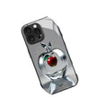 Crystal Apple Pattern Hard Case for iPhone