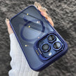 Lens Stand Transparent Case For iPhone