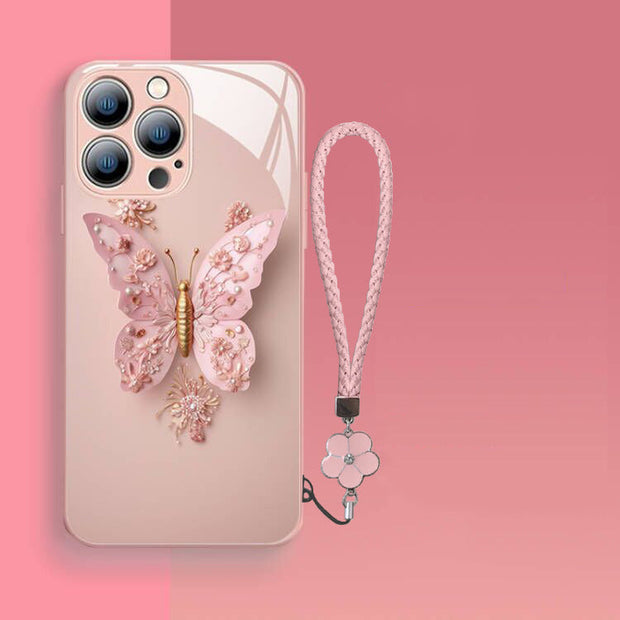 Painted Butterfly Hard Case for iPhone