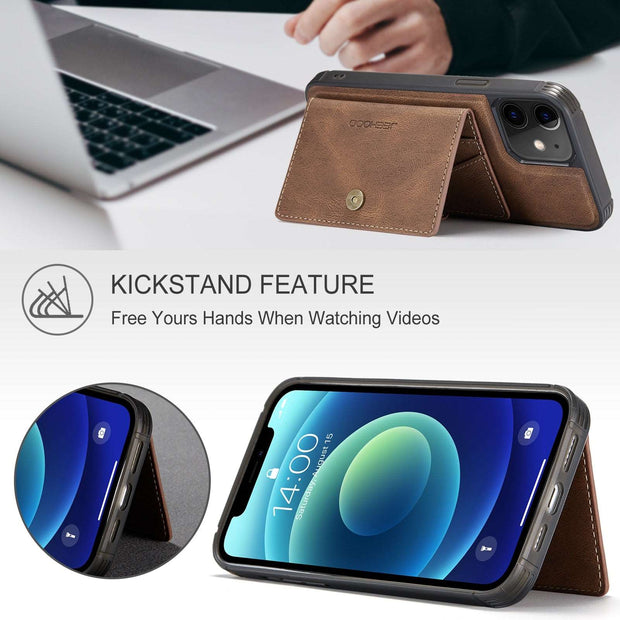 Detachable Wallet Leather Case for iPhone
