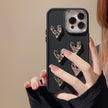 Silver Love Plating TPU Case for iPhone