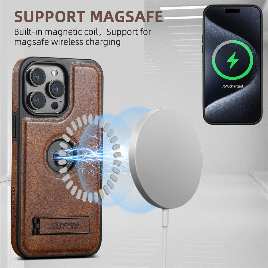 Classical Leather Case For iPhone