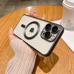 Matte Plating Clear Soft Case for iPhone