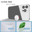 Solid Color Matte Frameless Case For iPhone