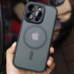 Matte Translucent Shockproof Case For iPhone