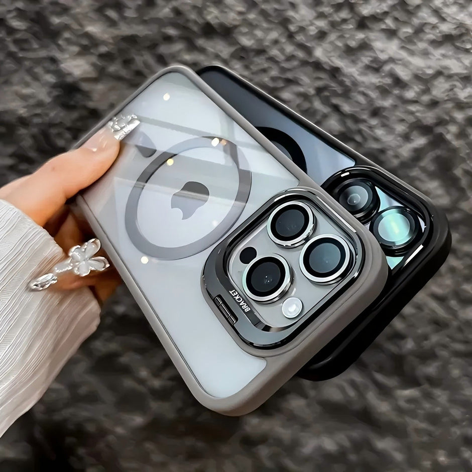 Magnetic Fusion Case with Foldable Stand