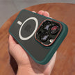 Matte Magnetic Clear Case For iPhone