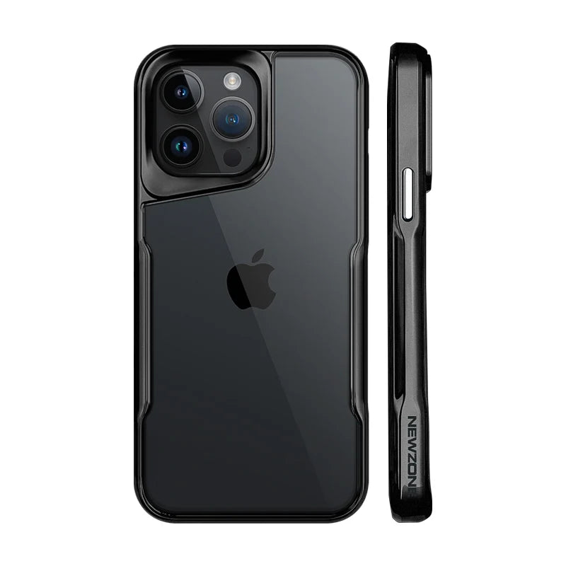Plating Soft Border Acrylic Case For iPhone