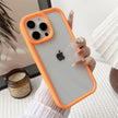 Candy Color Transparent Case For iPhone