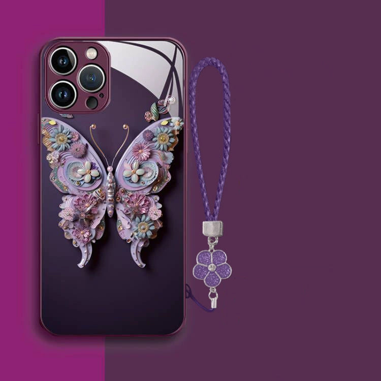 Painted Butterfly Hard Case for iPhone