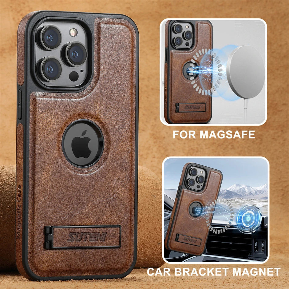 Classical Leather Case For iPhone