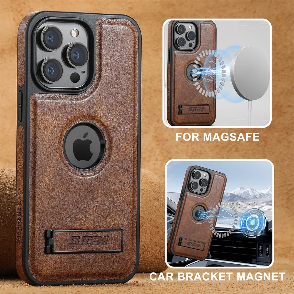 Classical Leather Case For iPhone