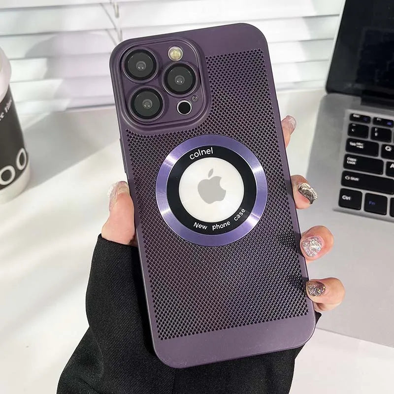 Coque respirante à dissipation thermique pour iPhone 