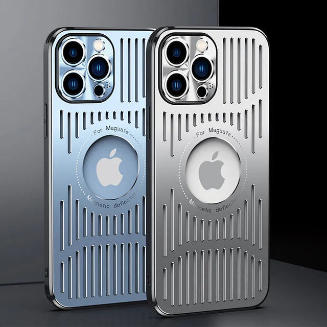 Metal Heat Dissipation Breathable Case for iPhone
