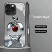 Crystal Apple Pattern Hard Case for iPhone
