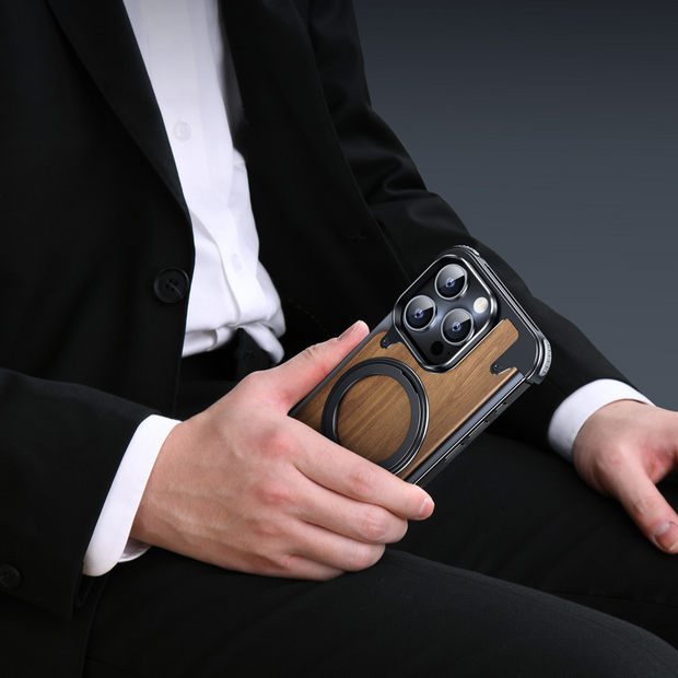 Signature Wood & Titan Steel Case